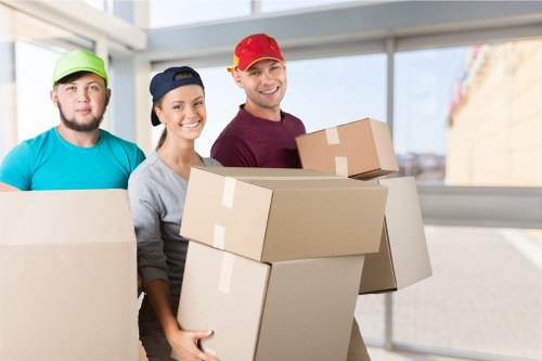 Removal team preparing a transparent quote for a Sutton household move