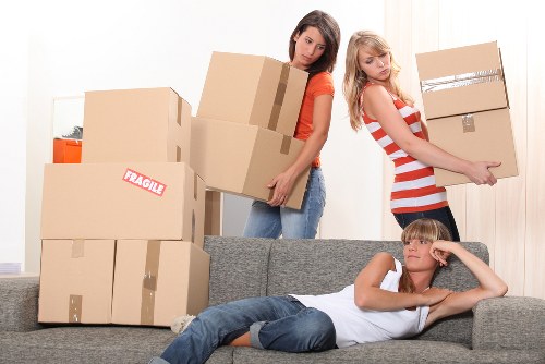 Commercial and residential transport service in Sutton with a van